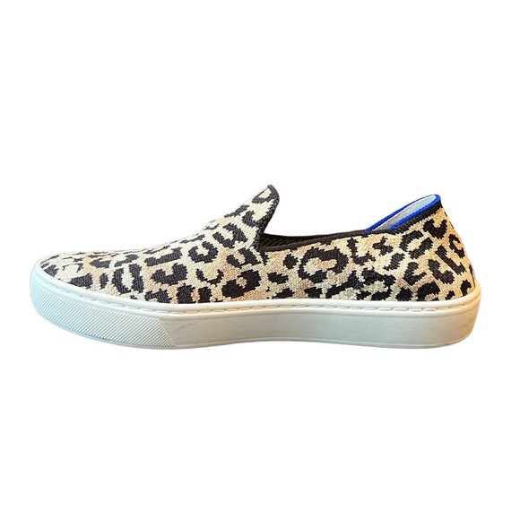 Rothy's The Sneaker Desert Cat Leopard Cheetah Animal Print Slip On Size… - Picture 16 of 16